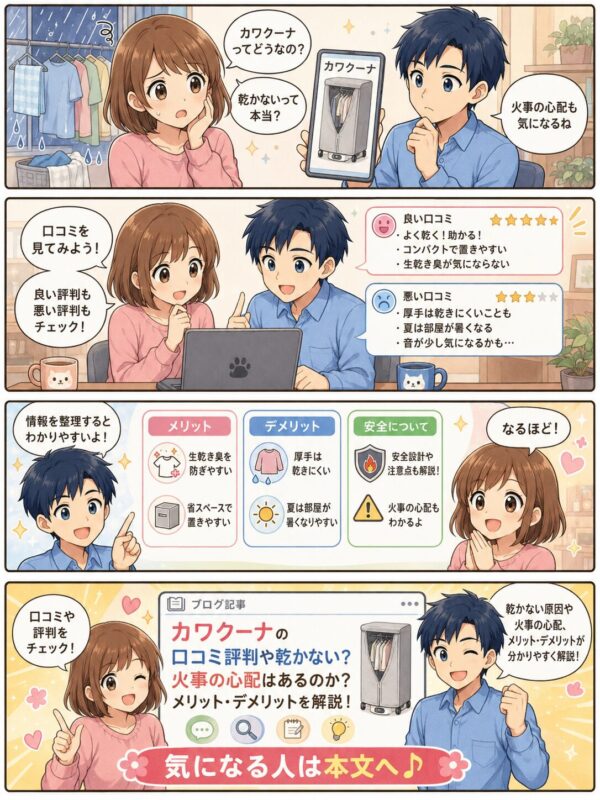 この記事の紹介四コマ漫画