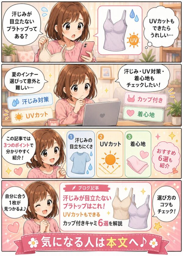 この記事の紹介四コマ漫画