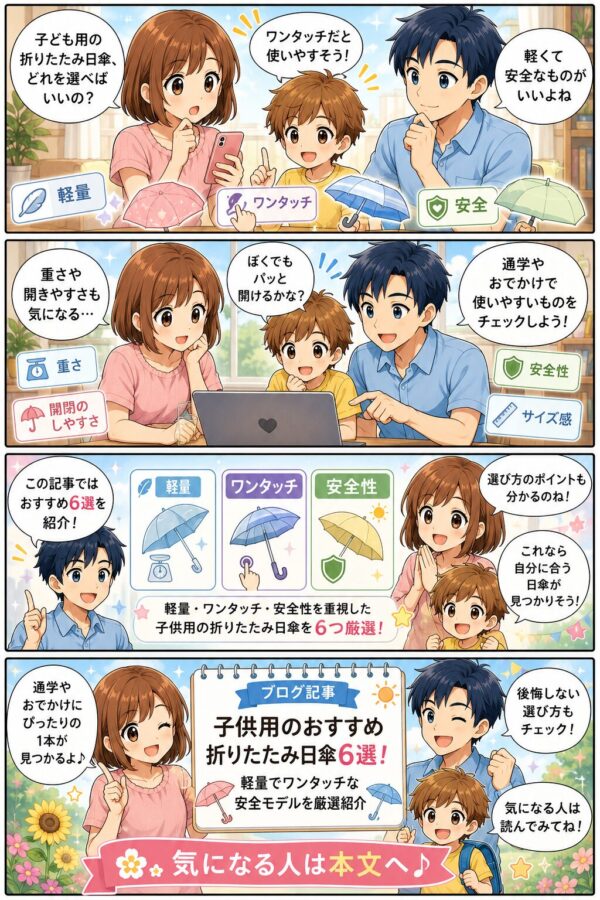 この記事の紹介四コマ漫画